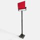 Floor lamp D5 / Luceplan / Rizzatto - Sarfatti / 1980s
