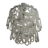 Italian design chandelier 1970