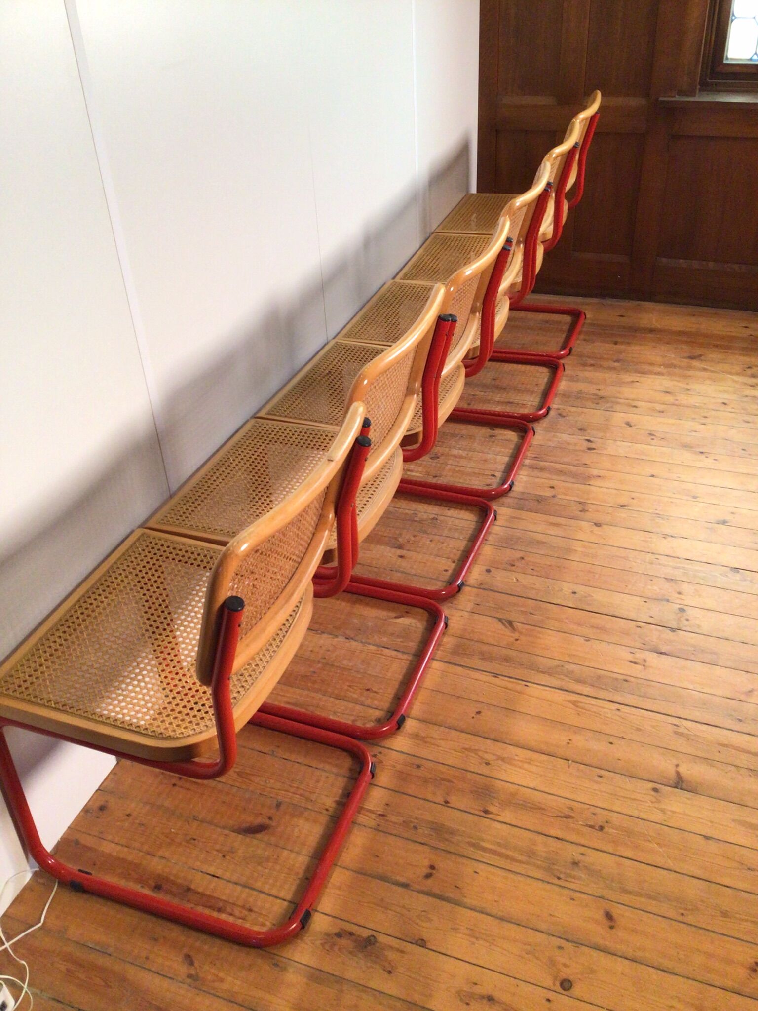 Set of 6 style dining chairs