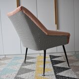 Vintage armchair Shell, 1960s,Deutsche Democratische Republic,restored