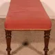 banquette en acajou du 19° siècle - Angleterre