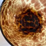 Cut centerpiece macchia turtle Italian design Murano 1960