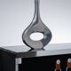 Metal soliflore vase, 1980s