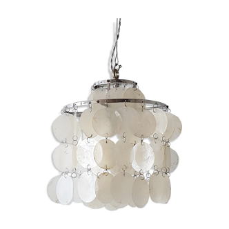 Vintage 1970 mother of Pearl chandelier