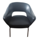 Knoll leather armchair