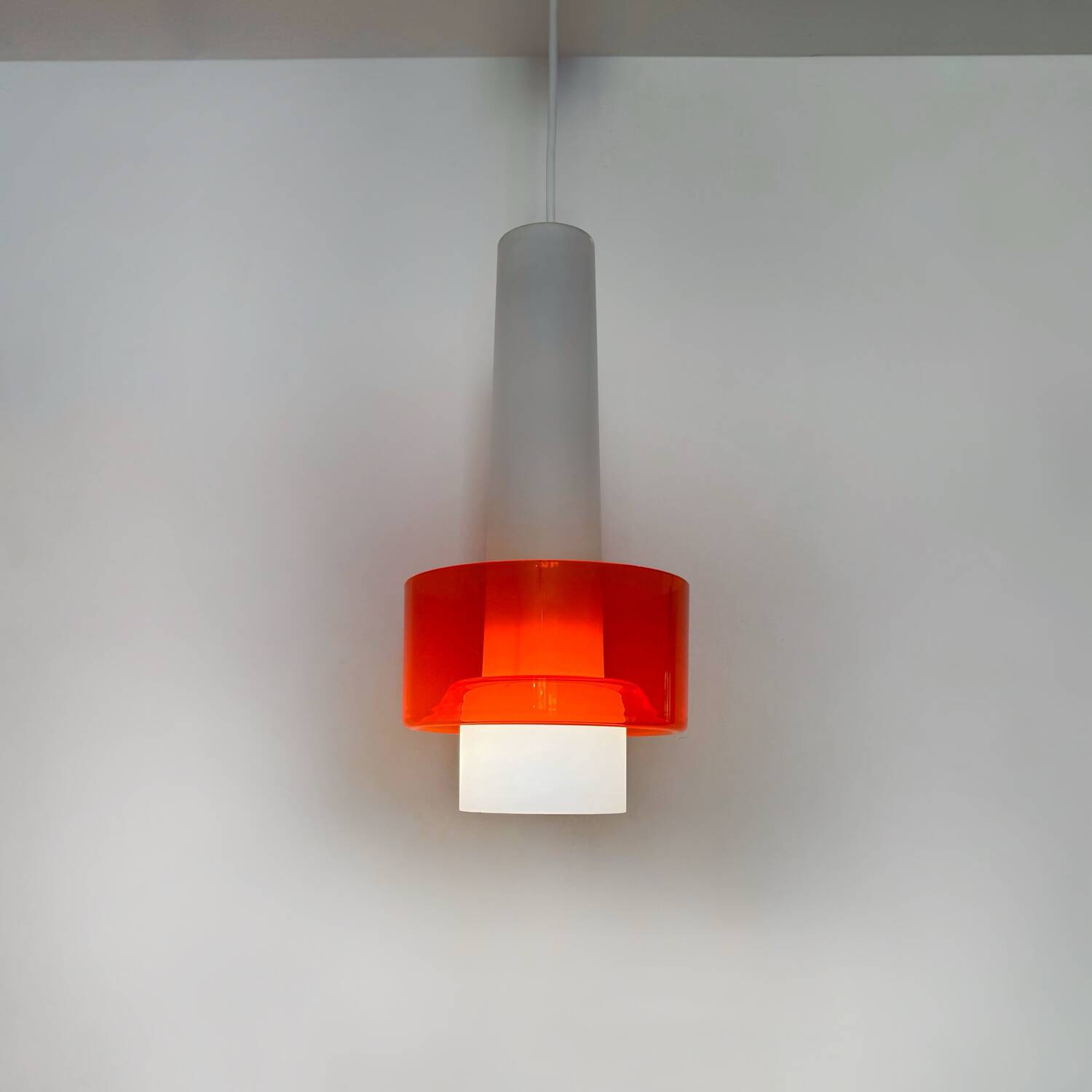 Space Age designer chandelier from the 70s