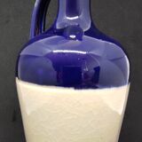 Dolfi ceramic white & blue bottle