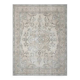 1970s Vintage Persian Handmade Wool Cotton Brown Beige Area Rug 289x381