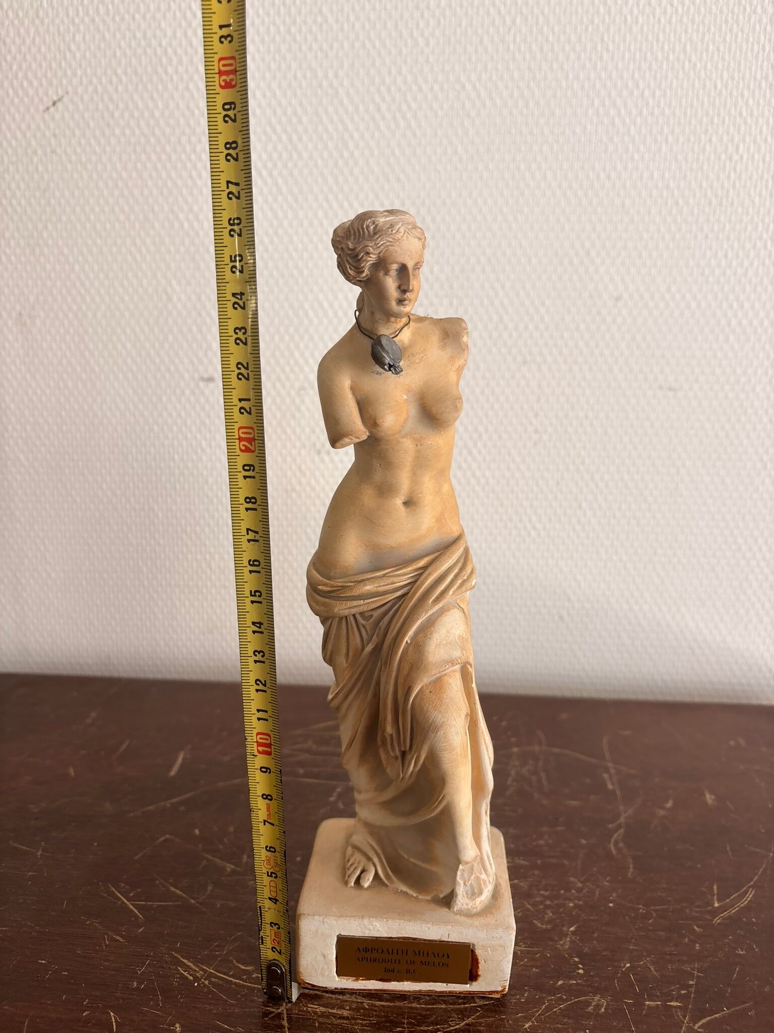 Statue Sculpture Plaster Venus de Milo Aphrodite Plaster 28cm