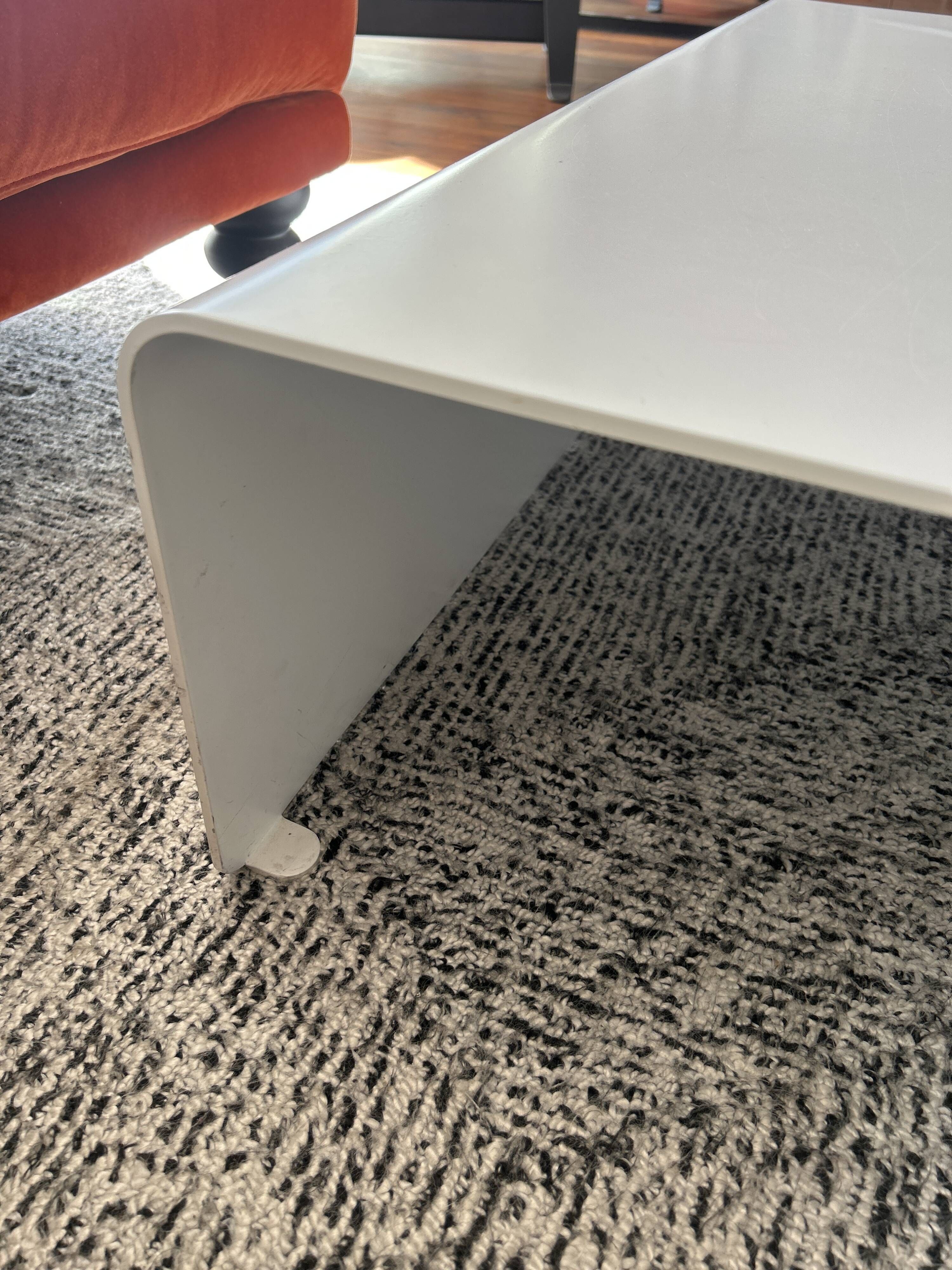 White MDF coffee table Italy
