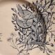 French vintage plate, R. Lafitte, Terre de Fer, Salins