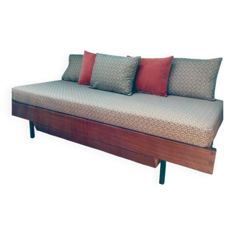 Vintage Scandinavian Banquette / Daybed