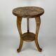Antique Japanese hand carved side table, Liberty London ca 1905