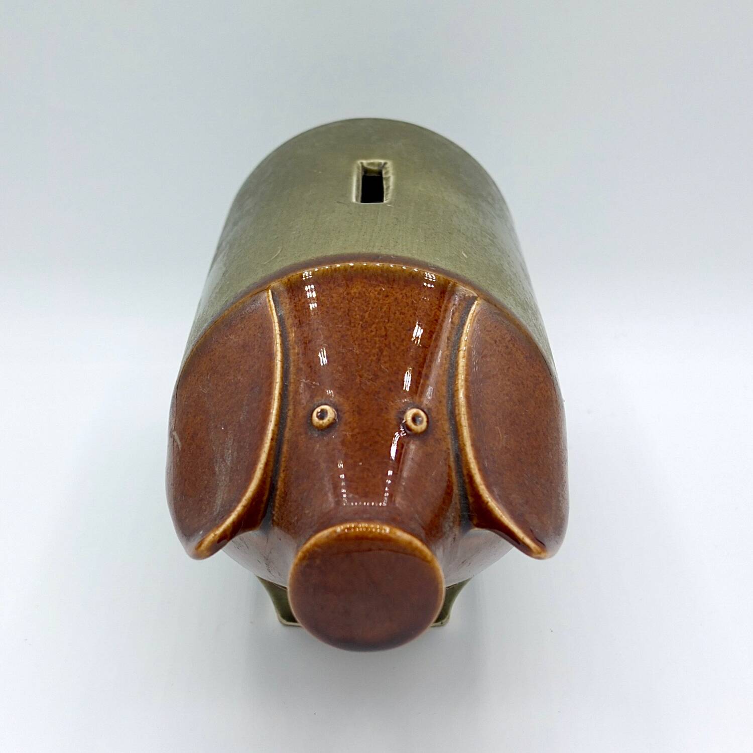 Vintage Pottery Piggy Bank