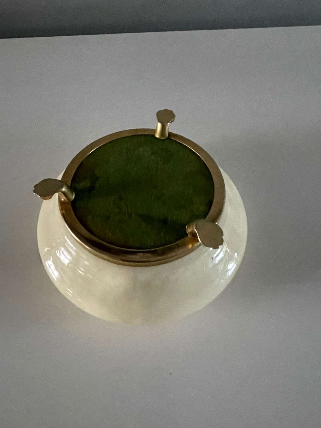 Vintage marble ashtray