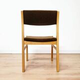 Set of 4 vintage chairs in thick velvet