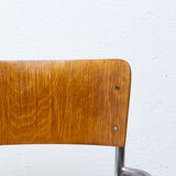 Modernist B43F tubular desk chair by Mart Stam, 1950s