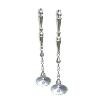 Pair of large candlestick