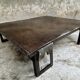 Table basse industrielle en acier table palette