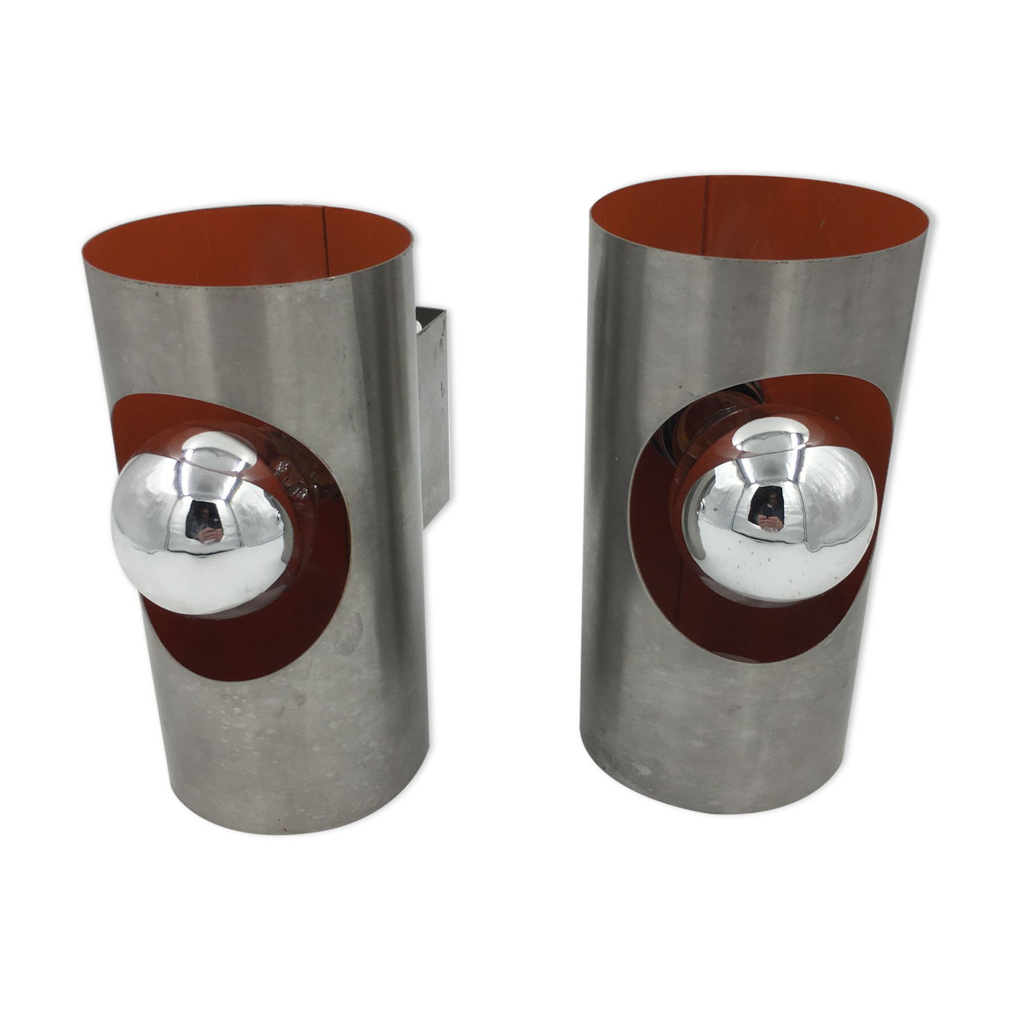 Oxar orange applique duo