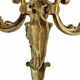 2 old Louis XVI style bronze wall lights