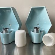 Paire d'appliques murales de salle de bain vintage scandinaves