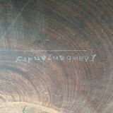 Brutalist free-form coffee table 1950s