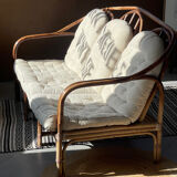 Bamboo sofa 1970