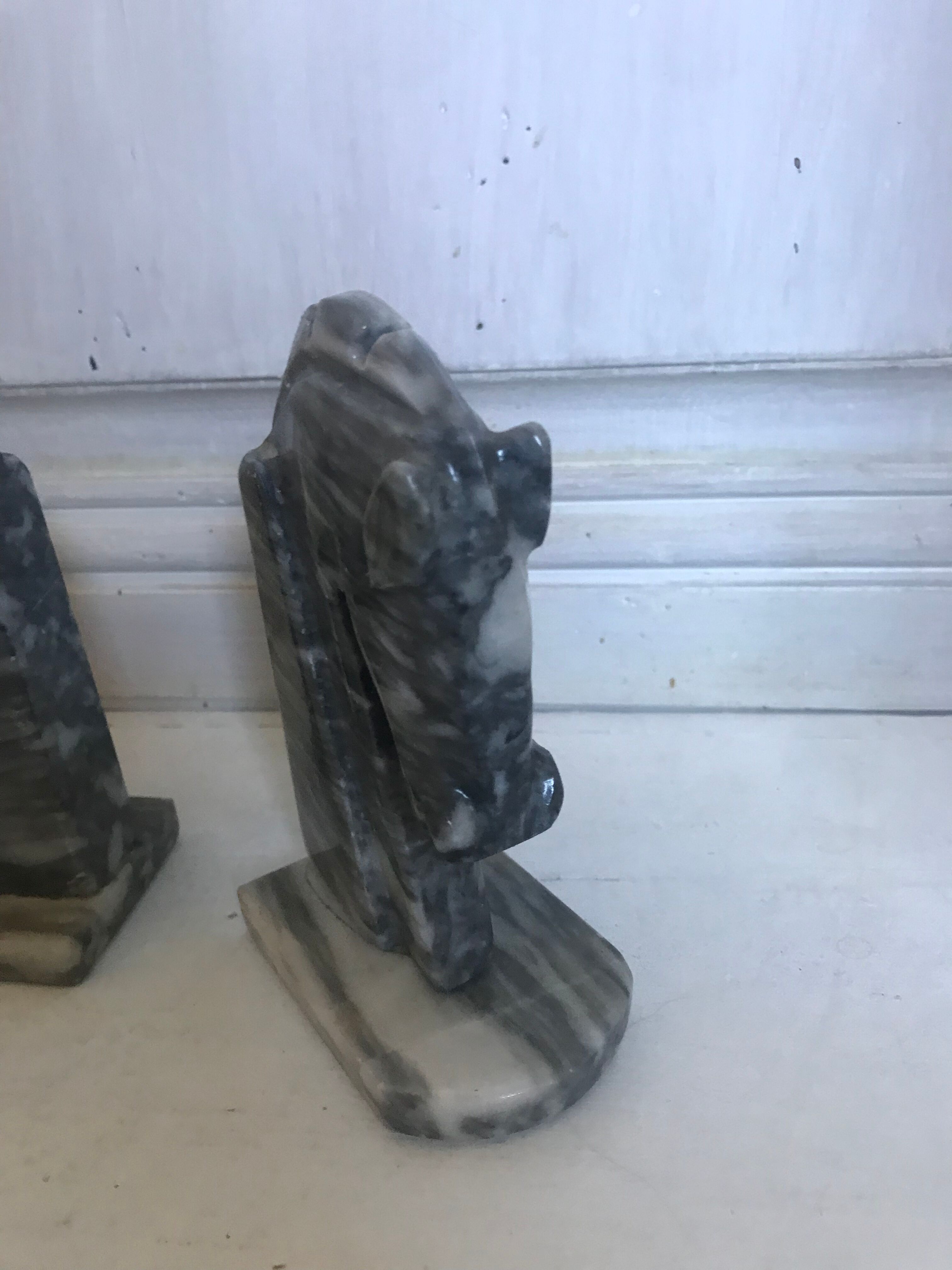 Pair of vintage book clamts