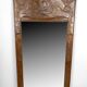 Art Nouveau mirror, "The French Rooster Triumphant over the German Eagle", 1916