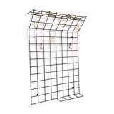 Wall doorpiece grid by Karl Fichtel for Drahtwerke Erlau A.G.Aalen, Germany 50s