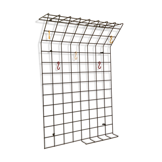 Wall doorpiece grid by Karl Fichtel for Drahtwerke Erlau A.G.Aalen, Germany 50s