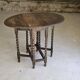 Table en chêne pliante