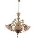 Venetian Pink Amber Murano Glass Chandelier 1960’s