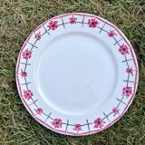 Plat à tarte fleuri
