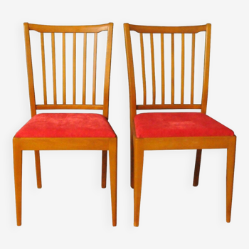 Paire de chaises scandinaves, Suède 1960