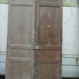 Pair of oak doors