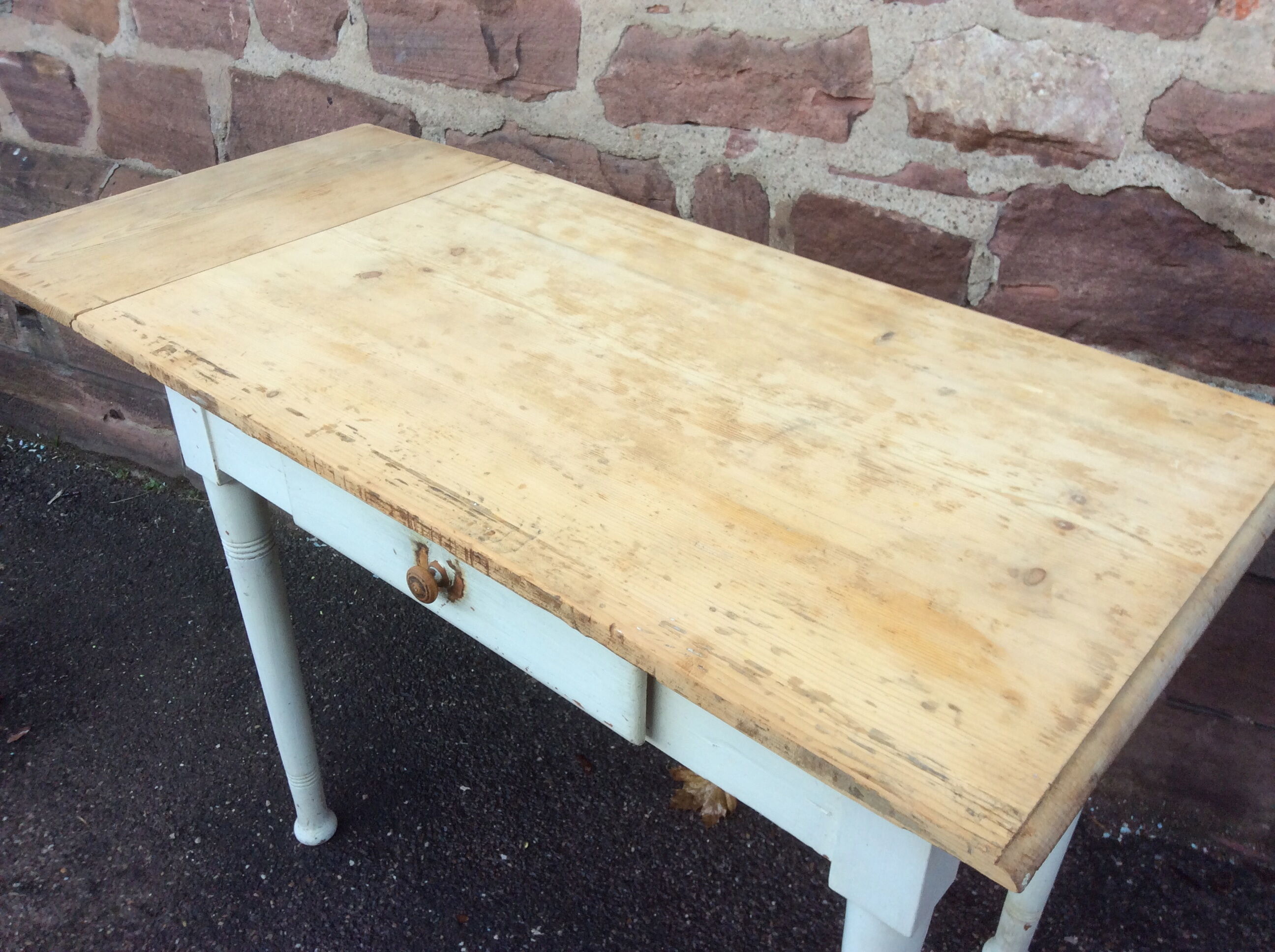 Small farm table or bistro vintage 1920