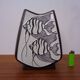 Studio ceramic vase with fishes from Carstens / Goldscheider, 1950s