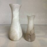 Pair of alabaster vases