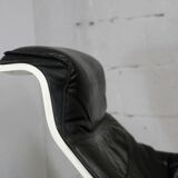 Pair of armchairs and ottomans Nelo Sweden, Sweden, circa 1975