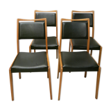 Series of 4 vintage chairs made in Germany