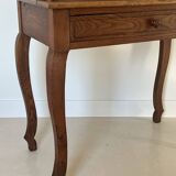 Oak desk in Louis XV style