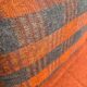 Chairperson / sofa / vintage orange sofa bed for 2 people