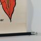 Vintage educational wall hanging roll chart biology plants