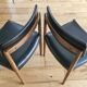 Set of 5 vintage "Scandinavian" chairs Zetel Behaagt / BeHaegel