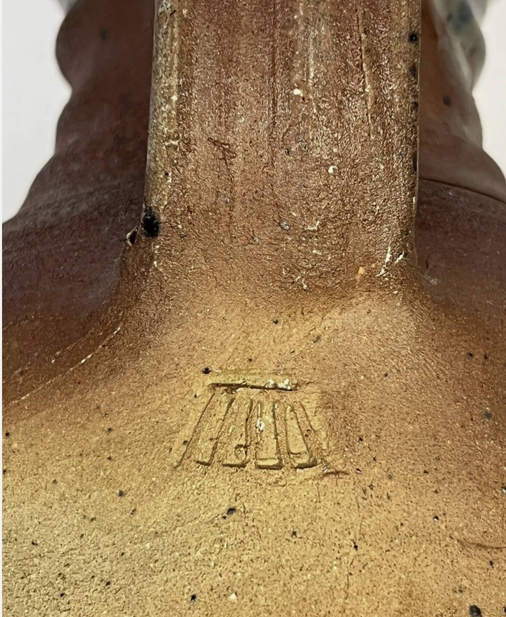 PIERRE DIGAN CERAMIC PITCHER STONEWARE 20TH CENTURY DESIGN 19cm/13cm