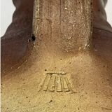 PIERRE DIGAN CERAMIC PITCHER STONEWARE 20TH CENTURY DESIGN 19cm/13cm