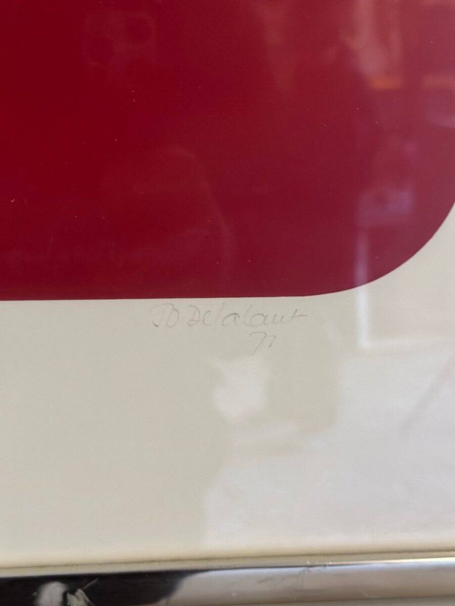 Gravure signée, datée et numérotée, Jo Delahaut 1971, 91/100