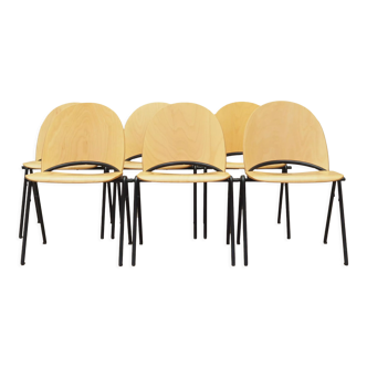 Set of six chairs, Danish design, 70s, made in Denmark